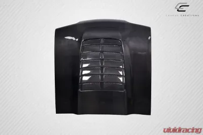 1987-1993 Ford Mustang Carbon Creations GT500 V2 Hood - 1 Piece - 115188
