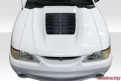 1994-1998 Ford Mustang Duraflex GT500 V2 Hood - 1 Piece - 115189