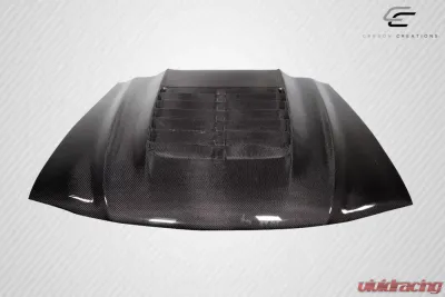 1994-1998 Ford Mustang Carbon Creations GT500 V2 Hood - 1 Piece - 115190