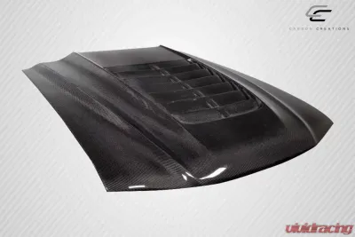 1994-1998 Ford Mustang Carbon Creations GT500 V2 Hood - 1 Piece - 115190