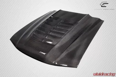 1994-1998 Ford Mustang Carbon Creations GT500 V2 Hood - 1 Piece - 115190