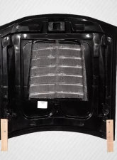 1994-1998 Ford Mustang Carbon Creations GT500 V2 Hood - 1 Piece                                     - 115190 - Image 9