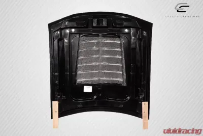 1994-1998 Ford Mustang Carbon Creations GT500 V2 Hood - 1 Piece - 115190