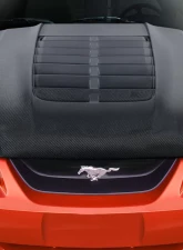 1999-2004 Ford Mustang Carbon Creations GT500 V2 Hood - 1 Piece                                     - 115192 - Image 8