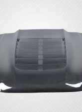 1999-2004 Ford Mustang Carbon Creations GT500 V2 Hood - 1 Piece                                     - 115192 - Image 2