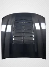 1999-2004 Ford Mustang Carbon Creations GT500 V2 Hood - 1 Piece                                     - 115192 - Image 7