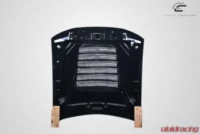1999-2004 Ford Mustang Carbon Creations GT500 V2 Hood - 1 Piece - 115192