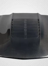 2005-2009 Ford Mustang Carbon Creations GT500 V2 Hood - 1 Piece                                     - 115194 - Image 2
