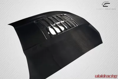 2005-2009 Ford Mustang Carbon Creations GT500 V2 Hood - 1 Piece - 115194
