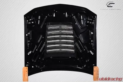 2005-2009 Ford Mustang Carbon Creations GT500 V2 Hood - 1 Piece - 115194