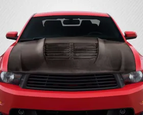 2010-2012 Ford Mustang Carbon Creations GT500 V2 Hood - 1 piece