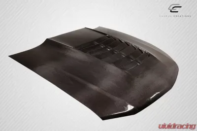 2010-2012 Ford Mustang Carbon Creations GT500 V2 Hood - 1 piece - 115196