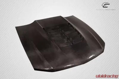 2010-2012 Ford Mustang Carbon Creations GT500 V2 Hood - 1 piece - 115196