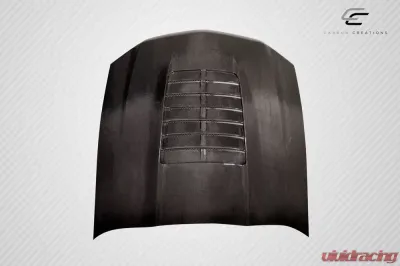 2010-2012 Ford Mustang Carbon Creations GT500 V2 Hood - 1 piece - 115196