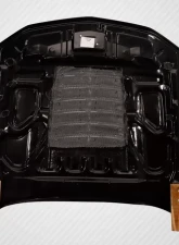 2010-2012 Ford Mustang Carbon Creations GT500 V2 Hood - 1 piece                                     - 115196 - Image 9