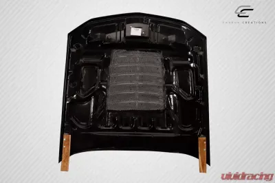 2010-2012 Ford Mustang Carbon Creations GT500 V2 Hood - 1 piece - 115196