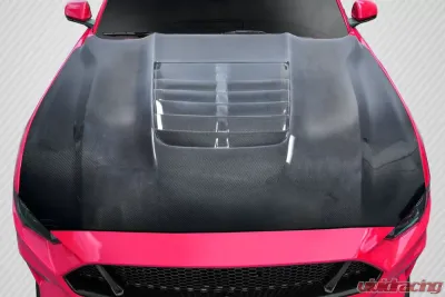 2018-2023 Ford Mustang Carbon Creations GT500 V2 Hood - 1 Piece - 115202