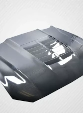 2018-2023 Ford Mustang Carbon Creations GT500 V2 Hood - 1 Piece                                     - 115202 - Image 3