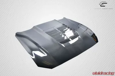2018-2023 Ford Mustang Carbon Creations GT500 V2 Hood - 1 Piece - 115202