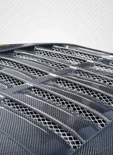2018-2023 Ford Mustang Carbon Creations GT500 V2 Hood - 1 Piece                                     - 115202 - Image 5