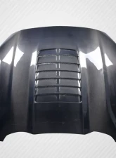 2018-2023 Ford Mustang Carbon Creations GT500 V2 Hood - 1 Piece                                     - 115202 - Image 6
