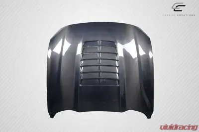 2018-2023 Ford Mustang Carbon Creations GT500 V2 Hood - 1 Piece - 115202