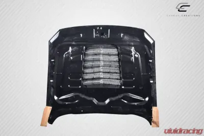 2018-2023 Ford Mustang Carbon Creations GT500 V2 Hood - 1 Piece - 115202