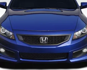 2008-2010 Honda Accord 2DR Duraflex HFP V2 Look Front Lip Under Spoiler Air Dam - 1 Piece