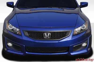 2008-2010 Honda Accord 2DR Duraflex HFP V2 Look Front Lip Under Spoiler Air Dam - 1 Piece - 115206