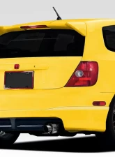 2002-2005 Honda Civic Si HB Duraflex HFP Look Rear Lip Spoiler - 1 Piece                                     - 115207 - Image 2