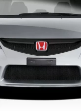 2006-2011 Honda Civic 4DR Duraflex Type R Look Front Bumper - 1 Piece                                     - 115208 - Image 2