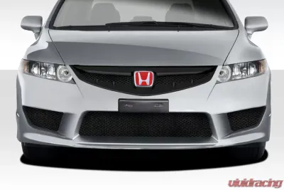 2006-2011 Honda Civic 4DR Duraflex Type R Look Front Bumper - 1 Piece - 115208