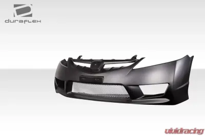 2006-2011 Honda Civic 4DR Duraflex Type R Look Front Bumper - 1 Piece - 115208