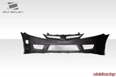 2006-2011 Honda Civic 4DR Duraflex Type R Look Front Bumper - 1 Piece - 115208