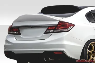 2012-2015 Honda Civic 4DR Duraflex KMZ Rear Wing Spoiler - 1 Piece - 115215