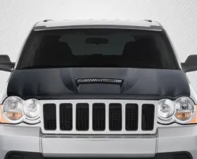 2005-2010 Jeep Grand Cherokee Carbon Creations SRT Look Hood - 1 Piece