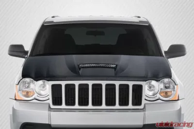 2005-2010 Jeep Grand Cherokee Carbon Creations SRT Look Hood - 1 Piece - 115218