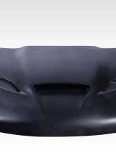 2011-2022 Jeep Grand Cherokee Duraflex Hellcat Look Hood - 1 Piece                                     - 115219 - Image 4