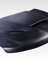 2011-2022 Jeep Grand Cherokee Duraflex Hellcat Look Hood - 1 Piece                                     - 115219 - Image 5