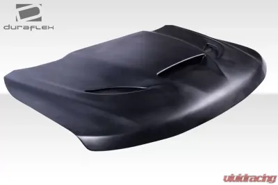 2011-2022 Jeep Grand Cherokee Duraflex Hellcat Look Hood - 1 Piece - 115219