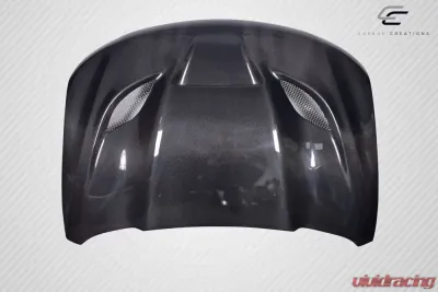 2011-2022 Jeep Grand Cherokee Carbon Creations Hellcat Look Hood - 1 Piece - 115220