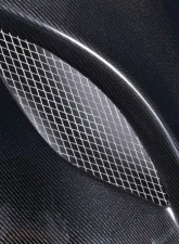 2011-2022 Jeep Grand Cherokee Carbon Creations Hellcat Look Hood - 1 Piece                                     - 115220 - Image 6