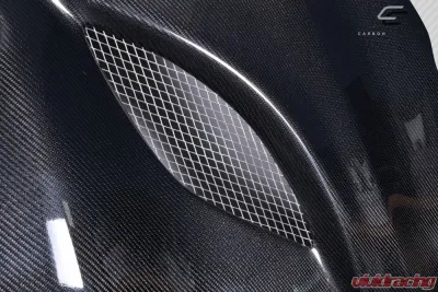 2011-2022 Jeep Grand Cherokee Carbon Creations Hellcat Look Hood - 1 Piece - 115220