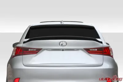 2014-2020 Lexus IS Series IS250 IS350 Duraflex A Spec Rear Wing Spoiler - 1 Piece - 115222