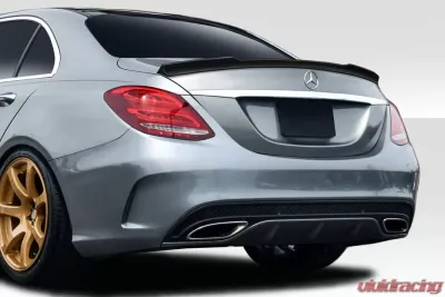 2015-2021 Mercedes C Class W205 4DR Sedan Duraflex VRT Rear Wing Spoiler - 1 Piece - 115238