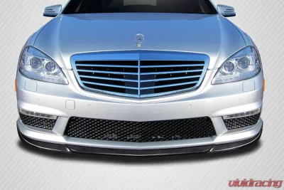 2010-2013 Mercedes S Class S63 W221 Carbon Creations L Sport Front Lip Spoiler - 1 Piece - 115247