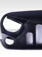2007-2018 Jeep Wrangler Duraflex Predator Grille - 1 Piece                                     - 115250 - Image 5