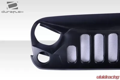 2007-2018 Jeep Wrangler Duraflex Predator Grille - 1 Piece - 115250