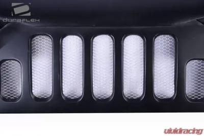 2007-2018 Jeep Wrangler Duraflex Predator Grille - 1 Piece - 115250