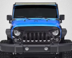 2007-2018 Jeep Wrangler Carbon Creations Predator Grille - 1 Piece